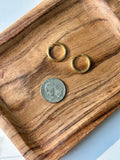 Gold A Hoops