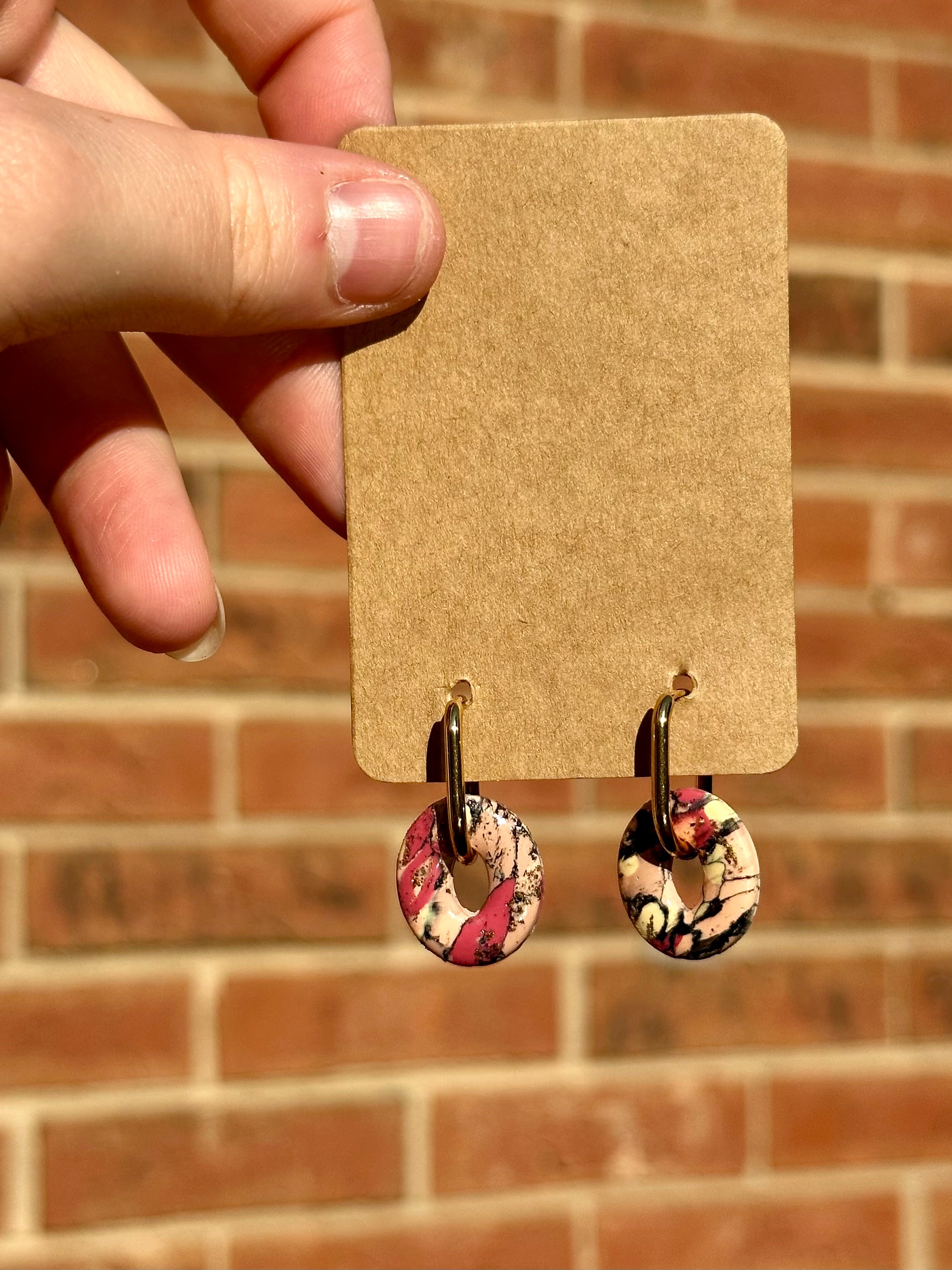 Gold C Hoops