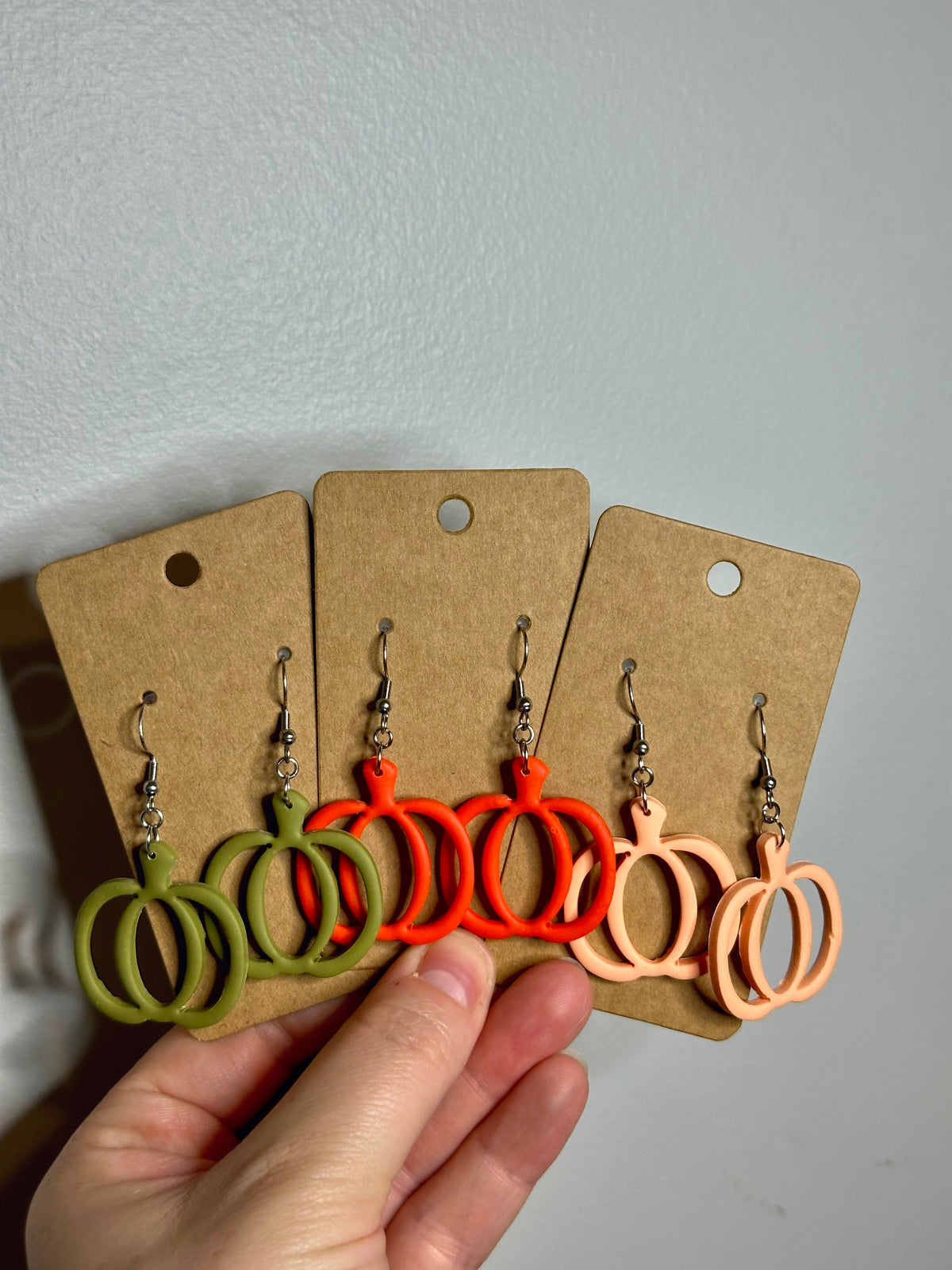 Pumpkin Outline Dangles