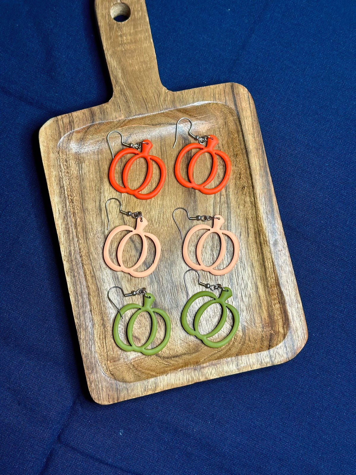 Pumpkin Outline Dangles