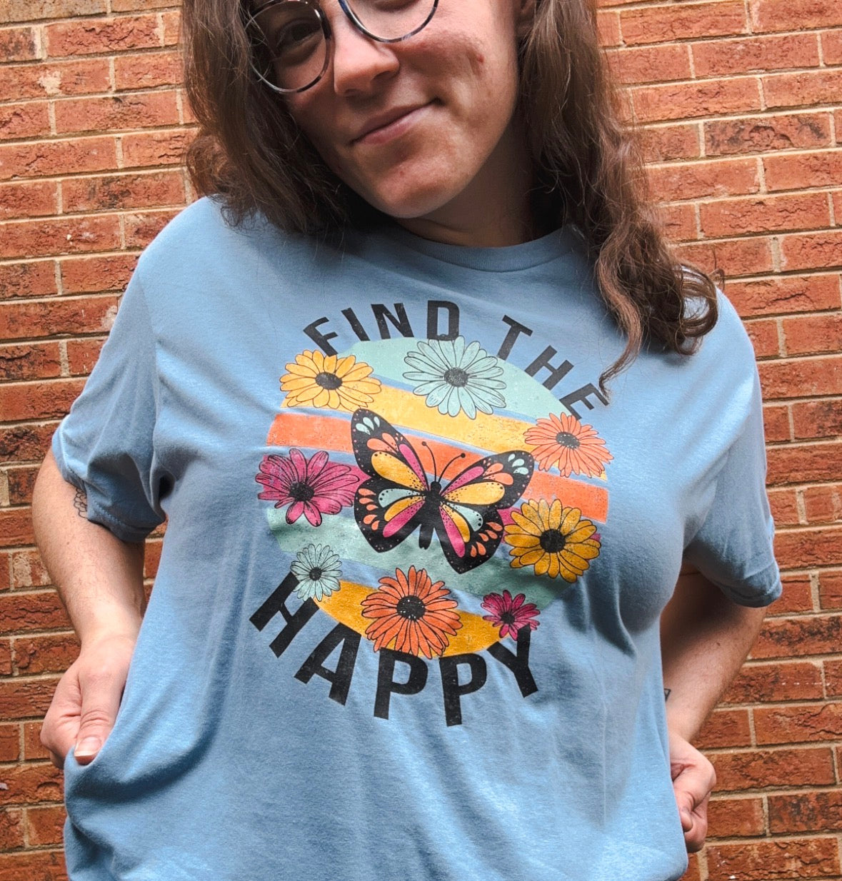 “Find the Happy” Adult Tee