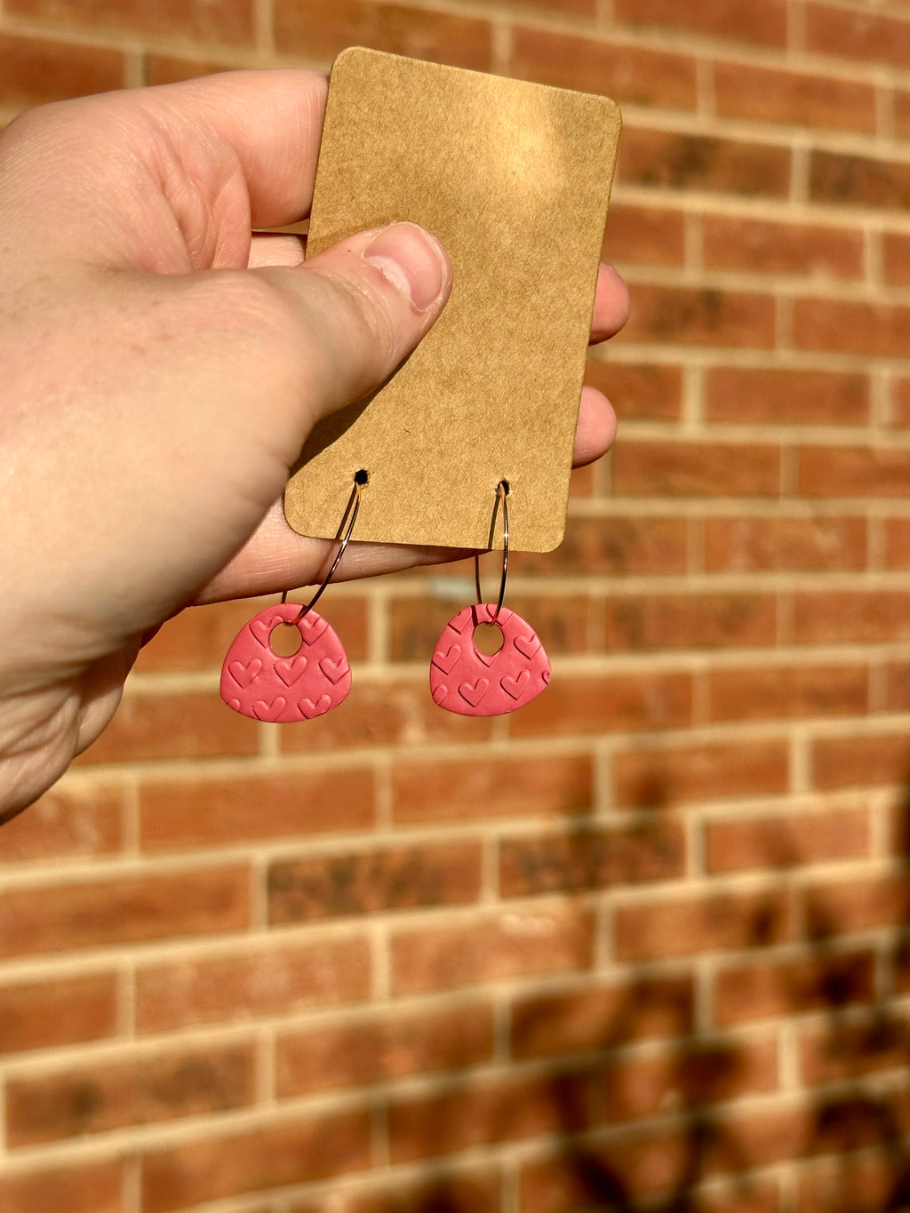 Berry Heart Printed Charm