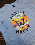 “Find the Happy” Adult Tee
