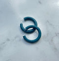 Classic Hoops- Deep Teal