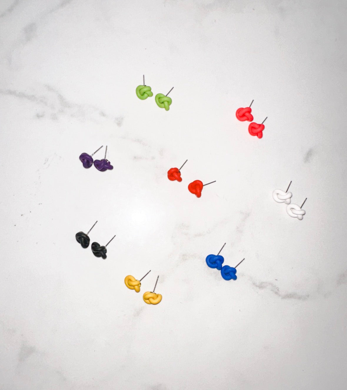 Knotted Studs Staple Colors