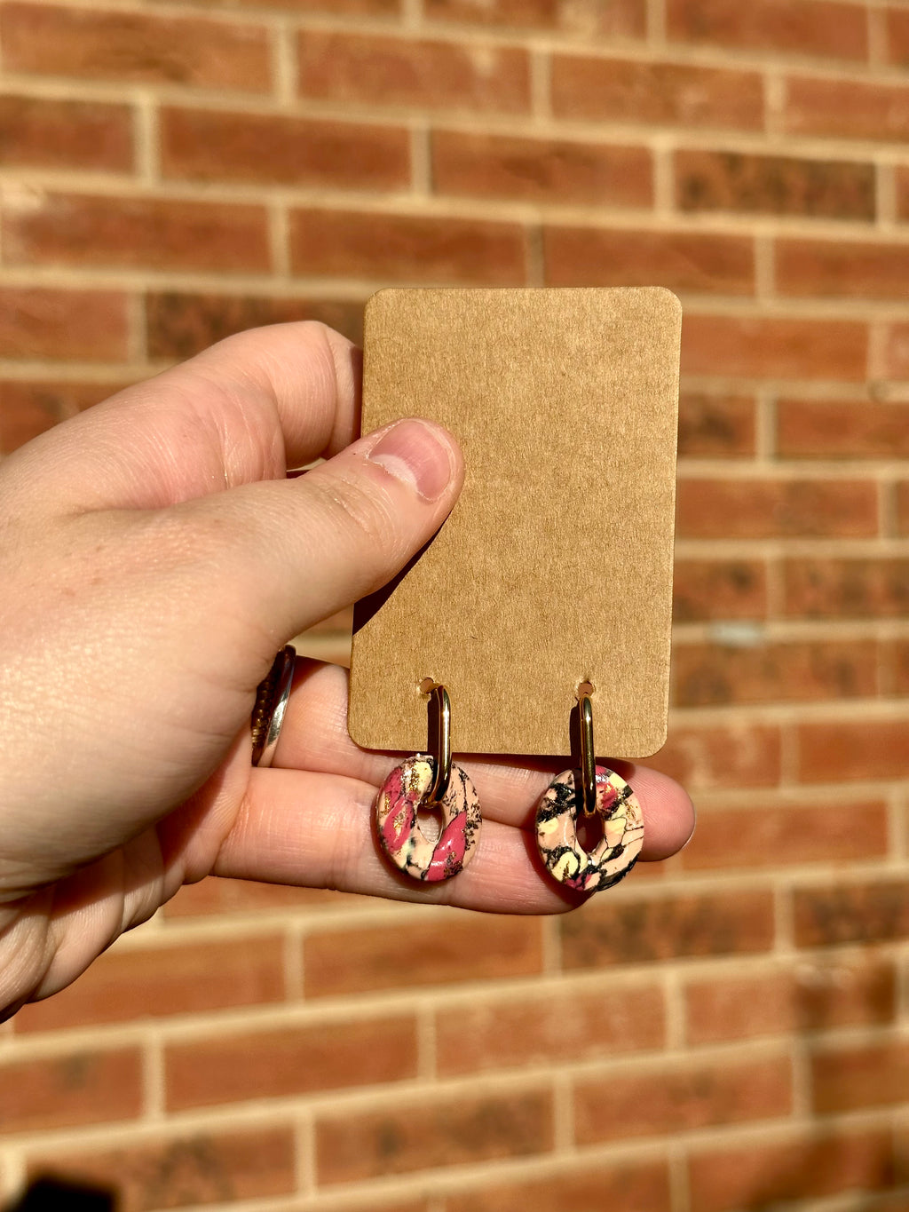 Gold C Hoops