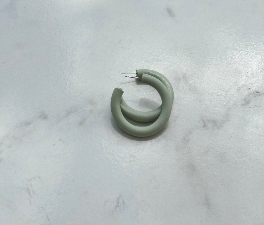 Classic Hoops- Sage