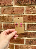 Pink Bow Drops